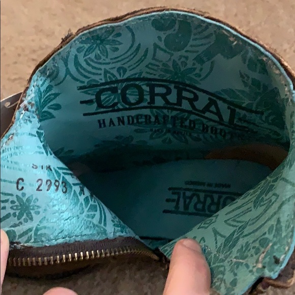 Corral ankle boots C2993, size 9